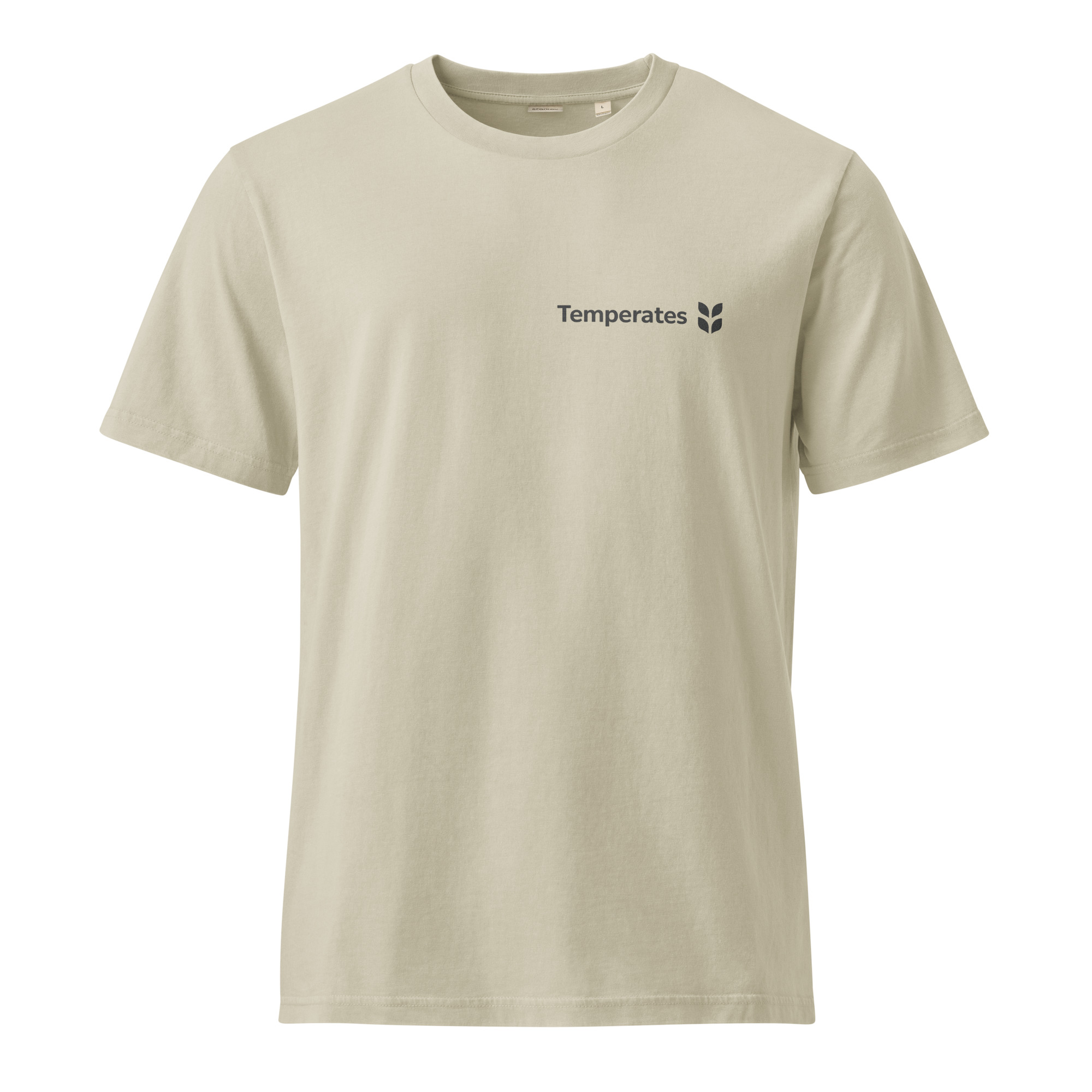 Temperates Classic Tee in stone