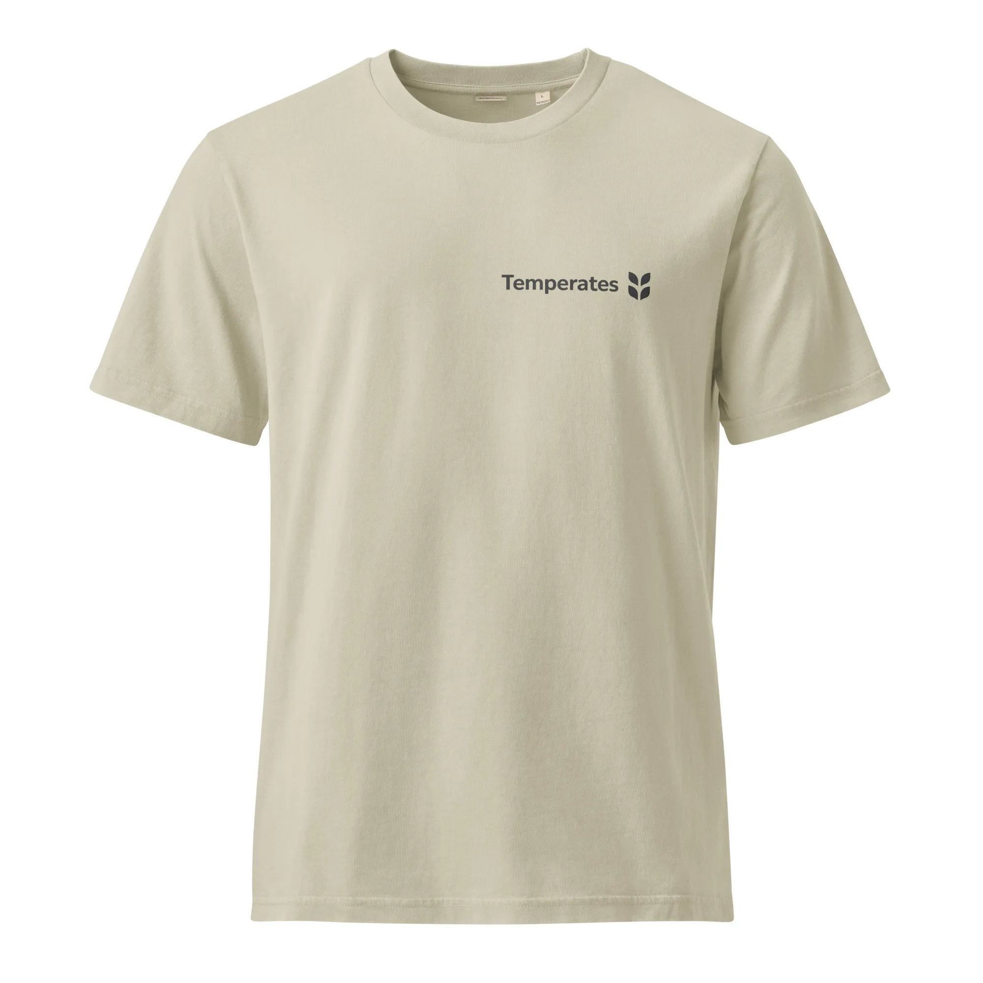 Temperates Classic Tee in stone